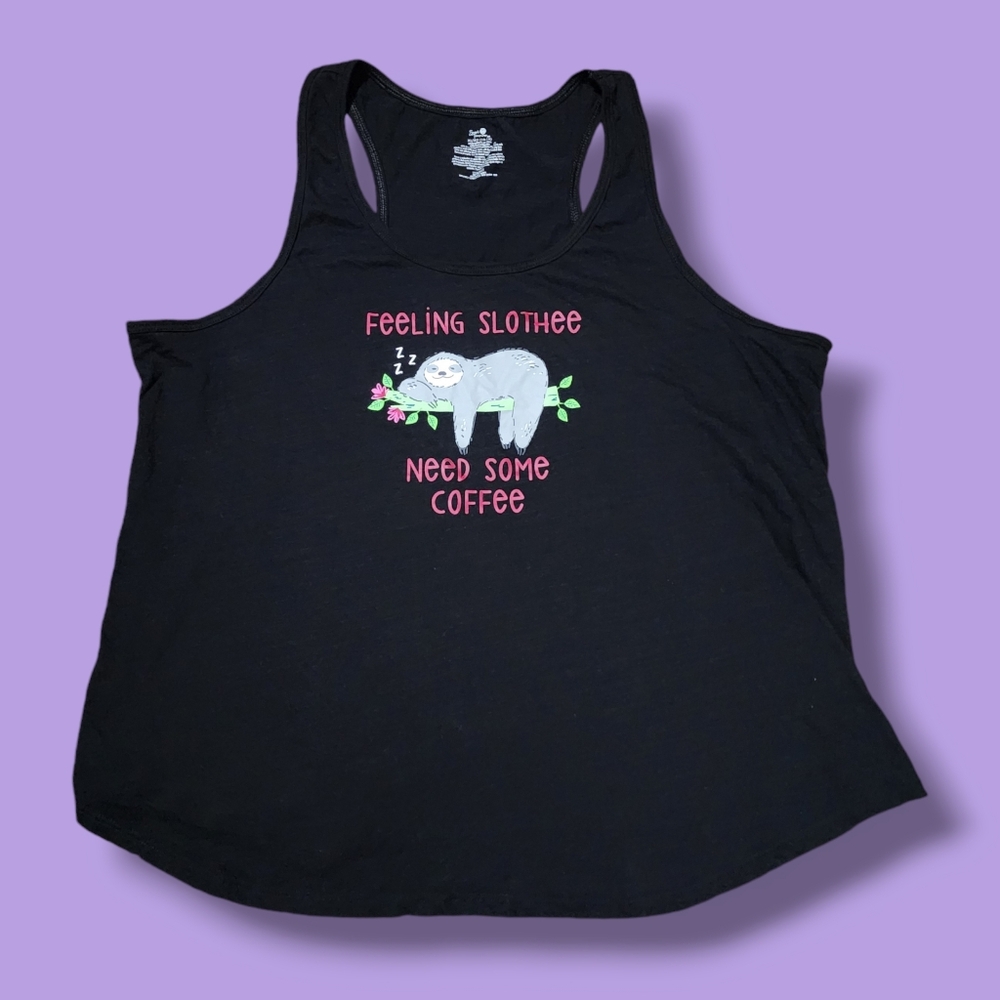 Sloth Sleep Tank Top